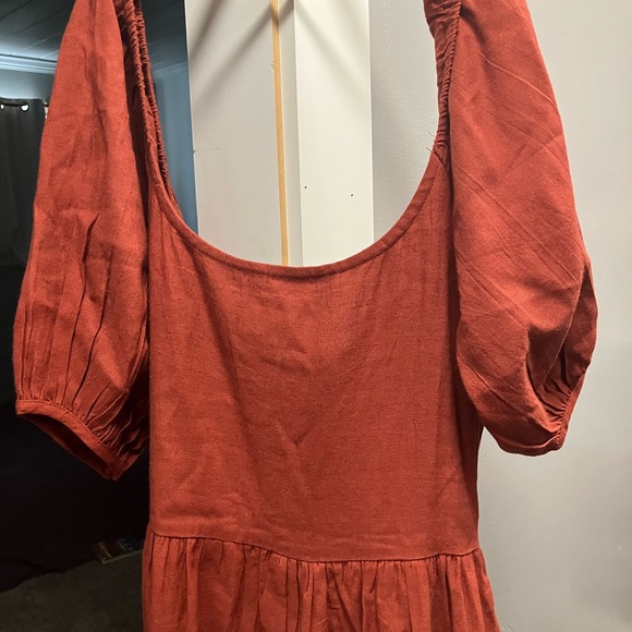 Little Cottonwood Dresses & Skirts - Elegant Rust Little Cottonwood Dress